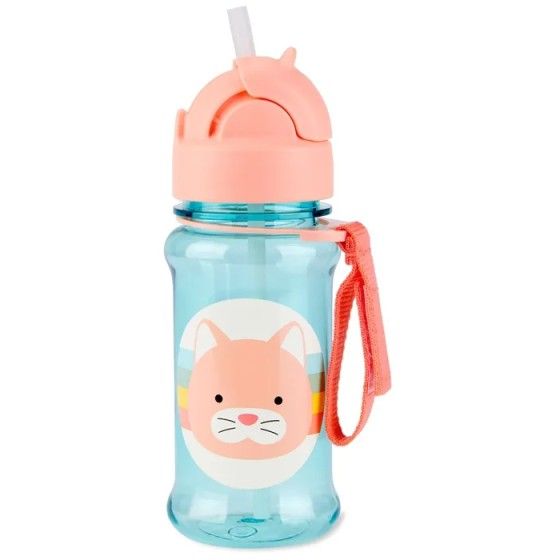 Skip Hop Bidon dla Dziecka Tritanowy Kot 355ml ZOO Tritan