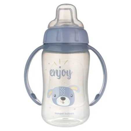 Canpol Tasse d'entraînement des bébés avec une oeuvre douce 320ml d'animaux mignons
