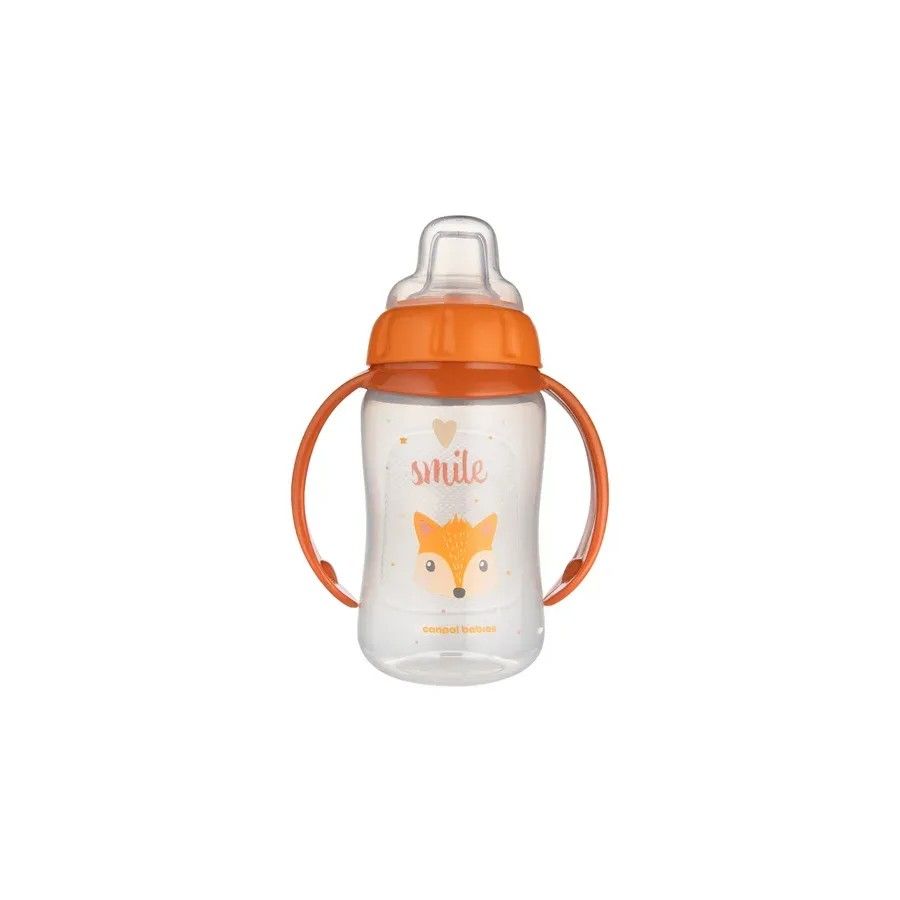Canpol babies Kubek treningowy z miękkim ustnikiem 320ml CUTE