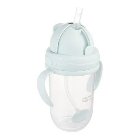 Canpol Babies Mug of non-pitch with tube and weights 270 ml green
