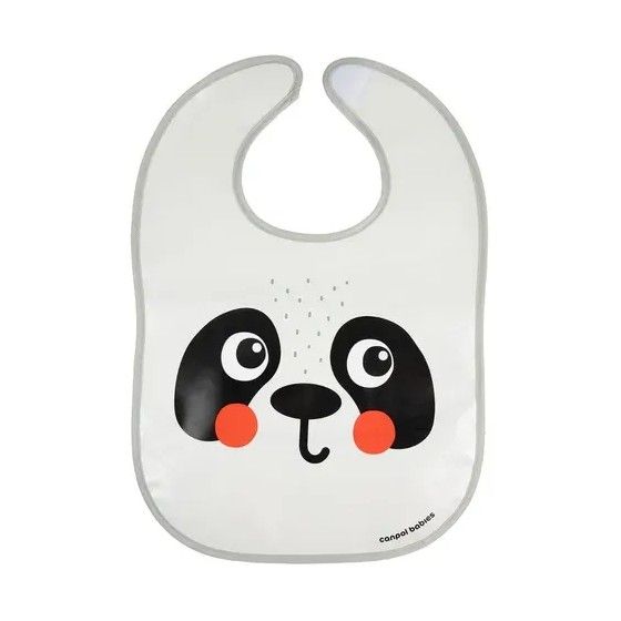 Canpol babies Śliniak zmywalny z kieszenią BabiesBoo panda