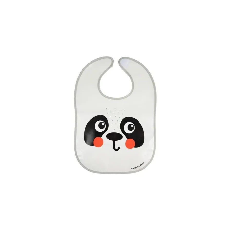 Canpol babies Śliniak zmywalny z kieszenią BabiesBoo panda