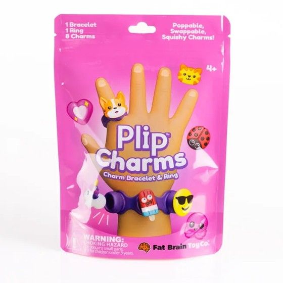 Charms del plip del giocattolo del cervello grasso. 