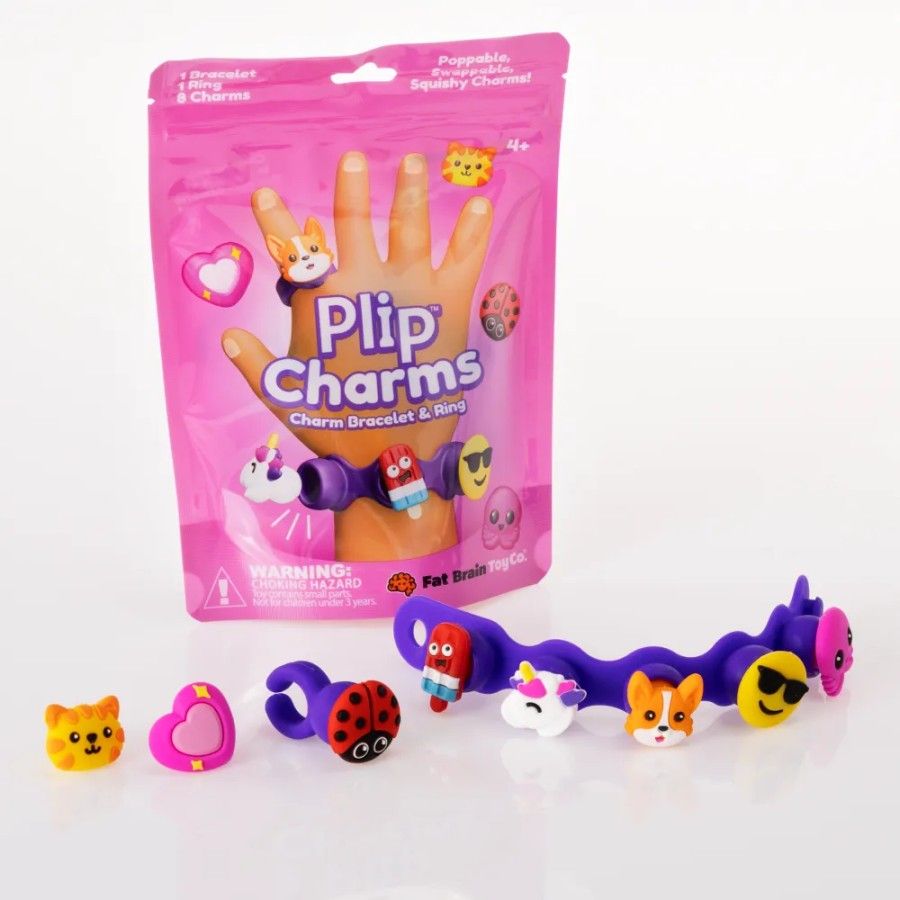 Fat Hirn Spielzeugschmuck-Plip-Charms. 