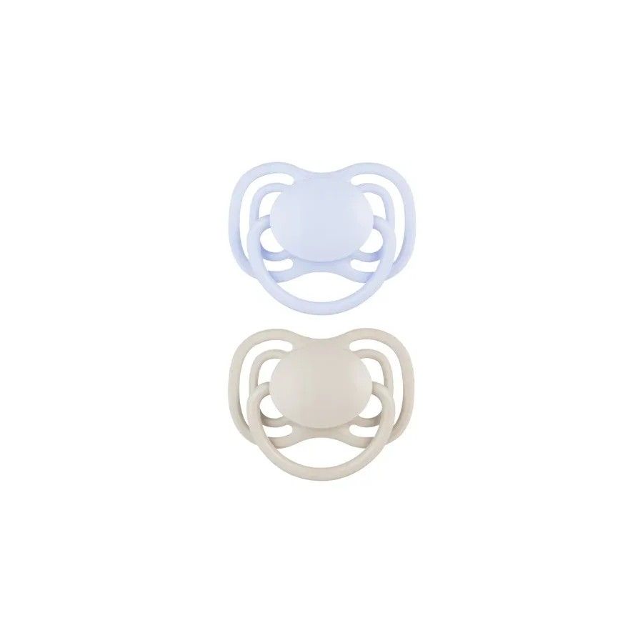 Canpol Babies silicone pacifier 18m + symmetric Dental AIR 2