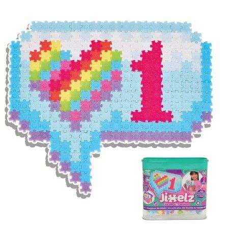 Fat Brain Toy Pizzelki Pixel Jixelz. You have a message. 250 elements