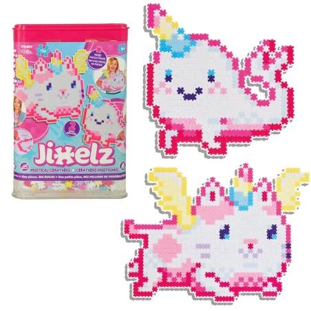 Fat Jouet Brain PizzElki Pixel Jixelz. Créatures mythiques. 750 éléments