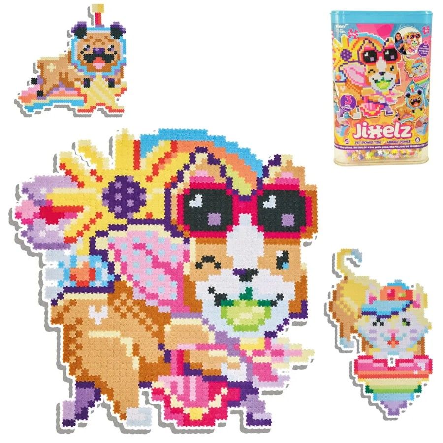 Tlustý mozek hračka pizzelki pixel Jixelz. Domácí žák. 