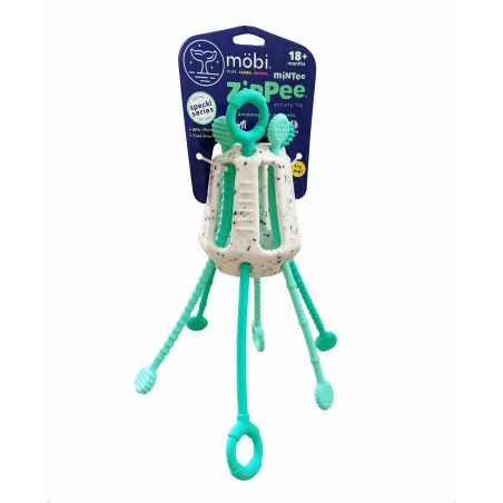 Mobi Mieppee Mieeppee Mint. Sensorisches Spielzeug