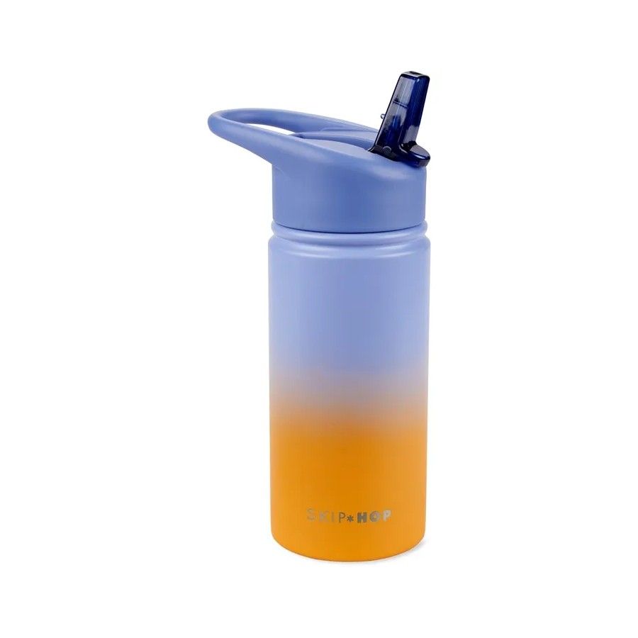 Skip Hop Termisk flaska med munstycke 450 ml Ombre Blue Wander