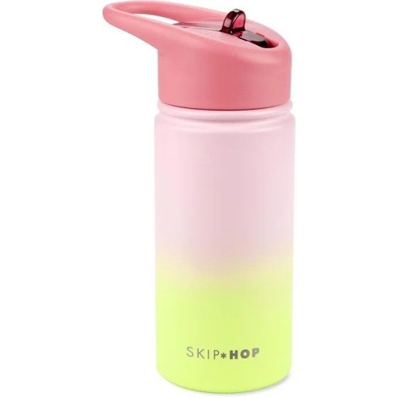Skip Hop Bottiglia termica con un boccaglio 450ml Ombre Pink Passee