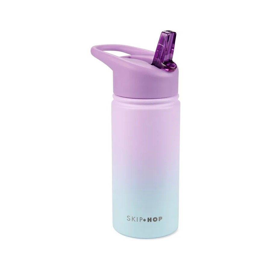 Skip Hop Thermische Flasche mit Mundstück 450 ml ombre lila