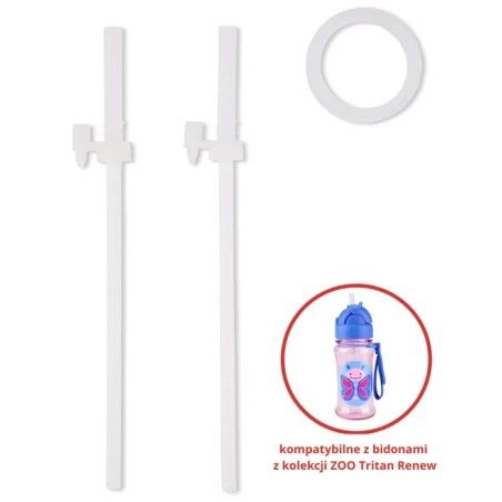 Skip Hop Pailles de rechange pour une trifle trivâtre 2pcs. Tritan