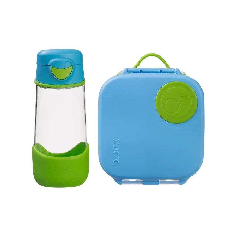 b.box Sports set Tritanowa bottle 450 ml + mini lunchbox