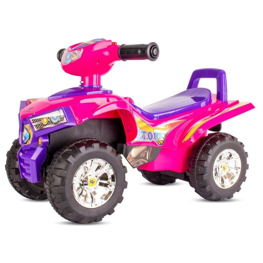 Sun Baby Jeździk dla dziecka na roczek Quad różowy