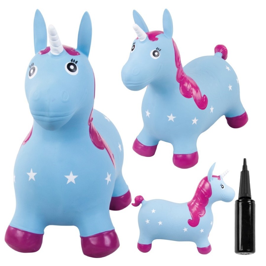 Sun Baby Gummi-Jumper für Kinder Einhorn 60 cm Blau &