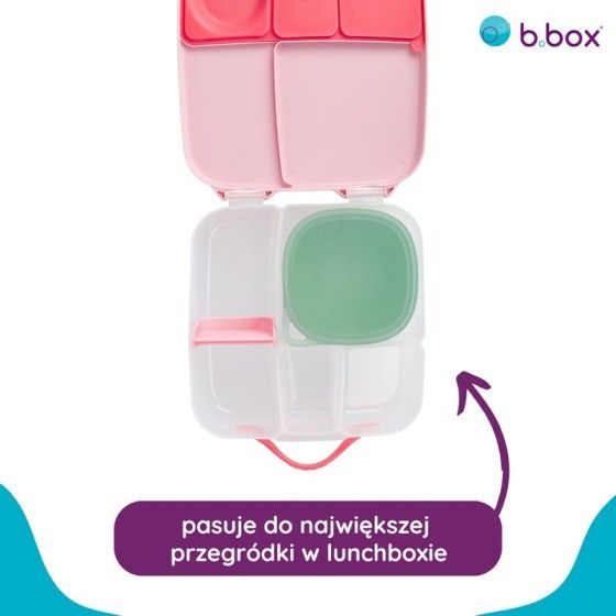 b.box Силіконовий контейнер з обідом для обідньої коробки - великий 400 мл