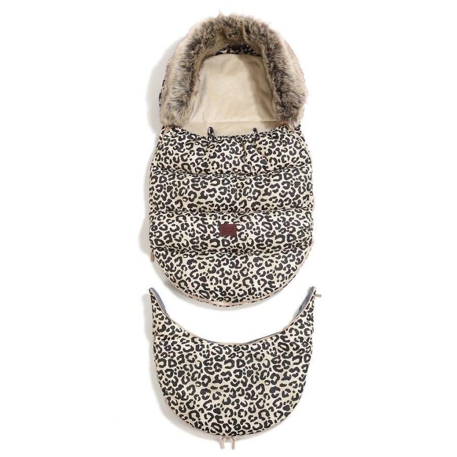 La Millou Śpiworek do Wózka Combo Multi LEOPARD CREAM by