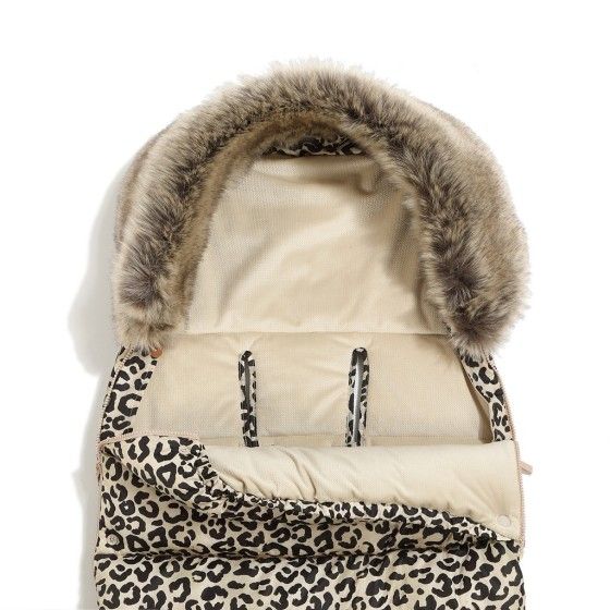 La Millou Spací pytel Uni multi leopard krém