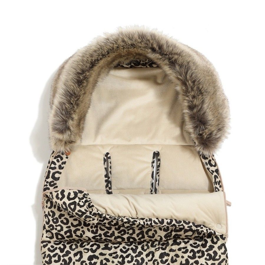 La Millou Sleeping bag Uni Multi Leopard Cream by