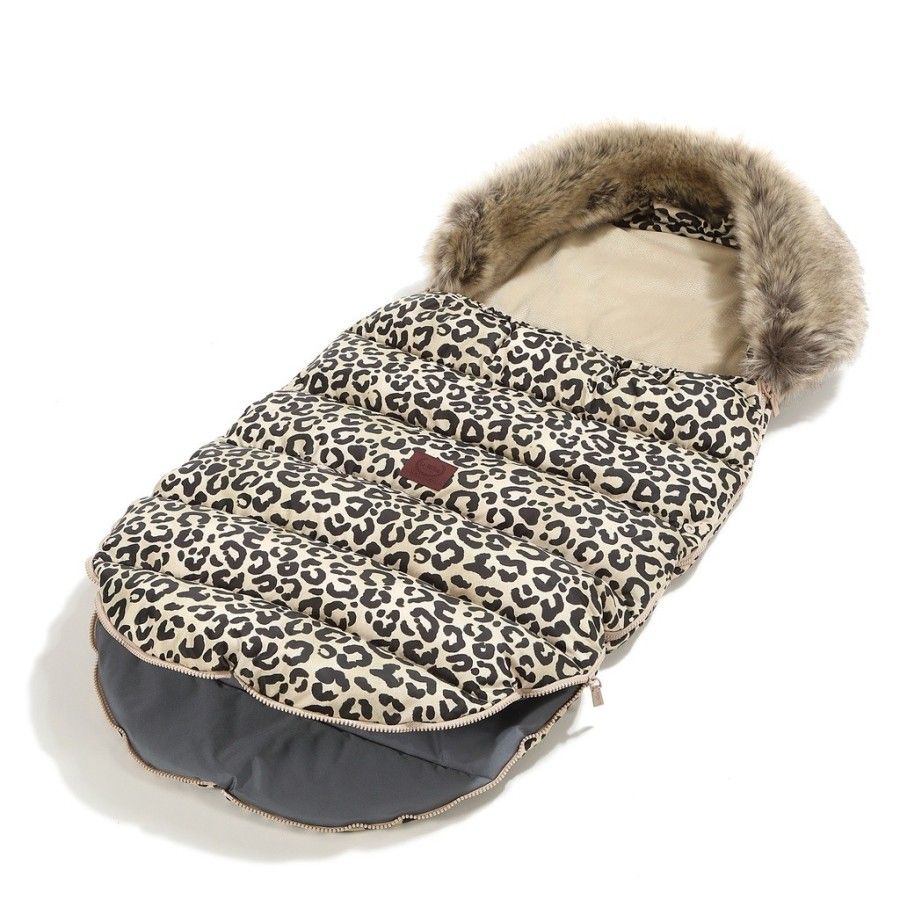 La Millou Spací pytel Uni multi leopard krém