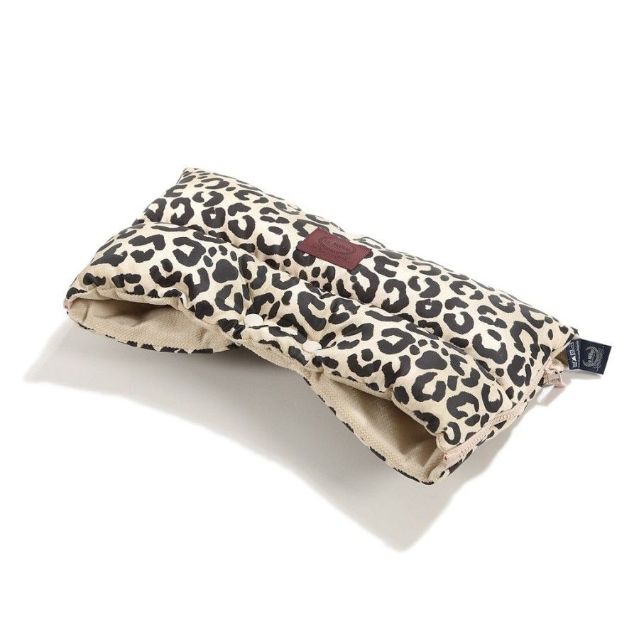 La Millou Muff for Trolley Ortalion Leopard Cream by Magdalena