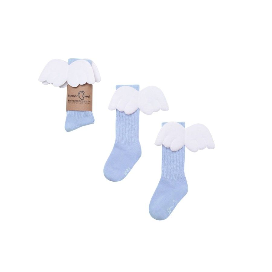 Ногі мамы podkońówki сіні анёл 1-3 гадоў
