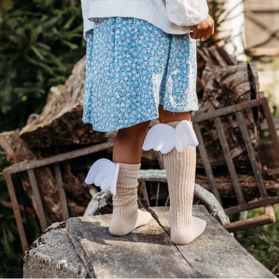 Mama's voeten Podkońówki beige Angel 1-3 jaar