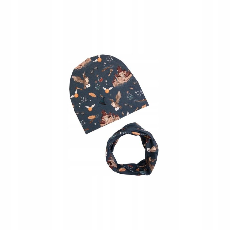 Ulka Cap avec cheminée pour garçon 6-12 m-Cy Harry Navy