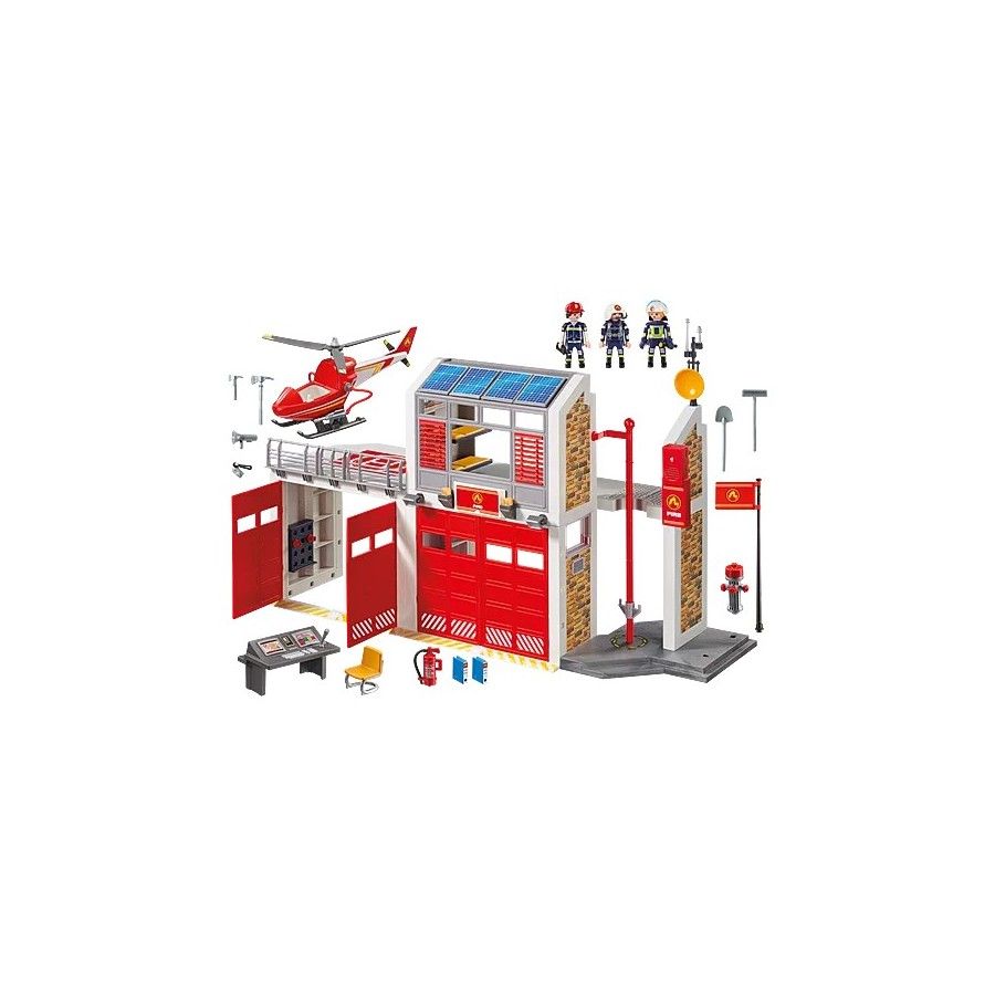 Playmobil Duża remiza strażacka