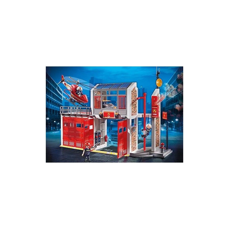 Playmobil Duża remiza strażacka