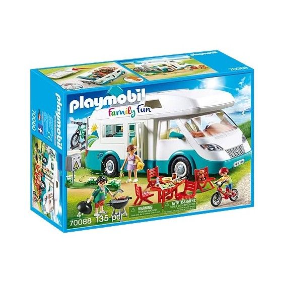 PlayMobil сям'і Аўтамабільны кемпінг
