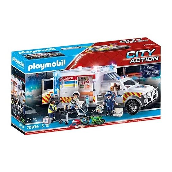 PlayMobil mentőautók: US Mentő