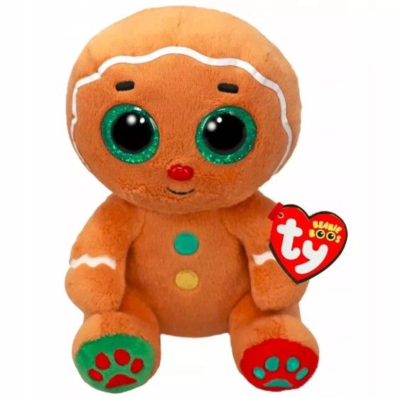 Ty Beanie Boos Muškátový oříšek, 15 cm - muž perník