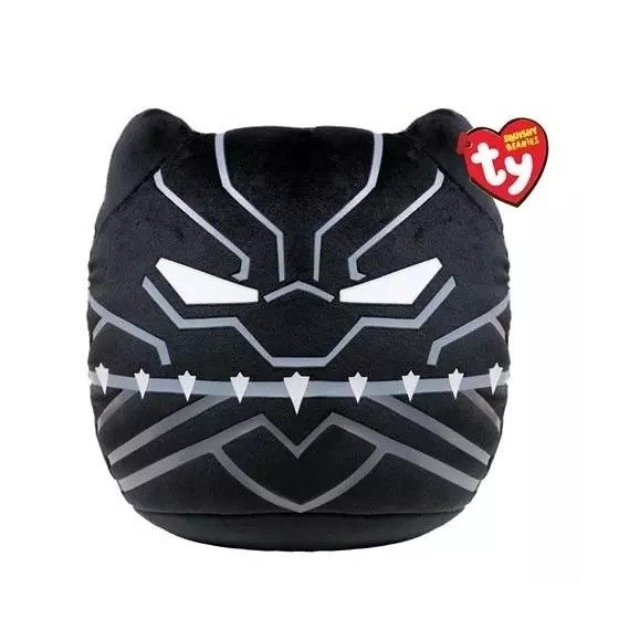 Ty Squishy Beanies Marvel BLACK PANTHER, 30 cm