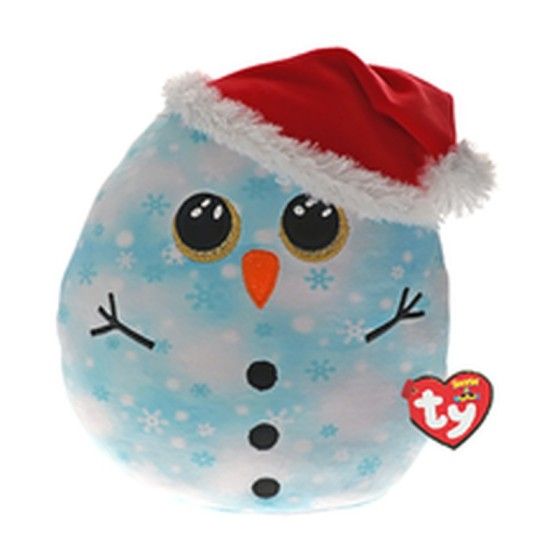 Ty Squishy Beanies FLECK, 30 cm – bałwanek