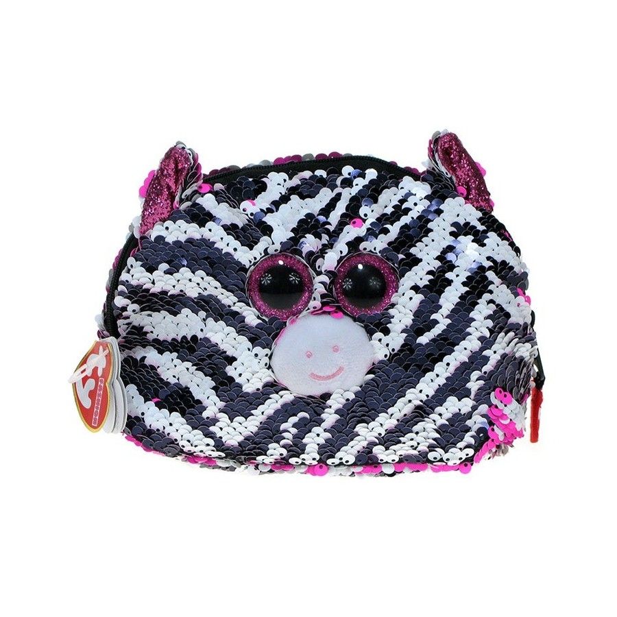 Ty Fashion Sequins kosmetyczka ZOEY – zebra