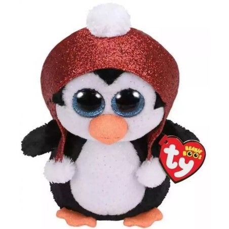 Ty Beanie Boos GALE, 15 cm – pingwin