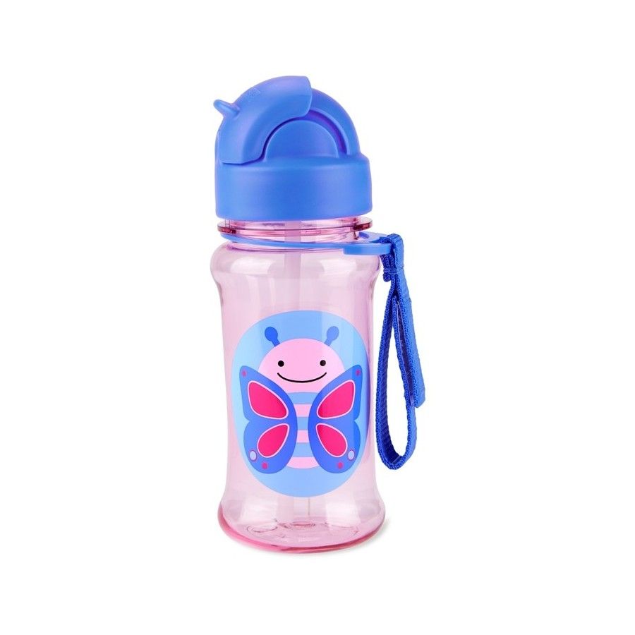 Skip Hop Bidon dla Dziecka Tritanowy Motyl 355ml ZOO Tritan Ren
