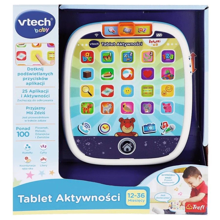 VTech Bobaski i Miś Tablet aktywności Zabawka interaktywna