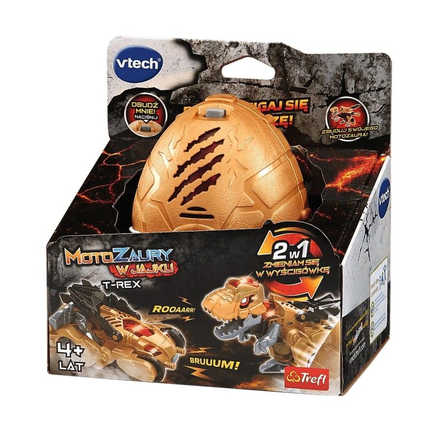 Vtech Motozaury T-Rex w jajku