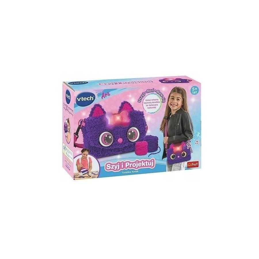 VTech Torebka kotek zestaw do szycia i projektowania