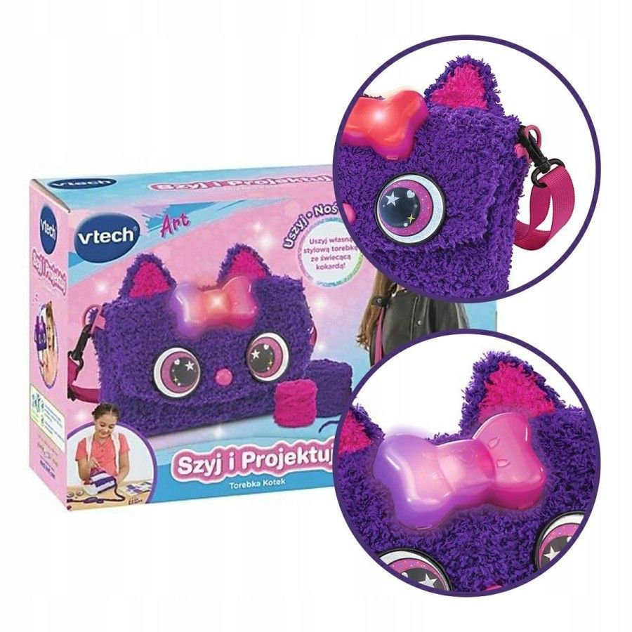 VTech Torebka kotek zestaw do szycia i projektowania