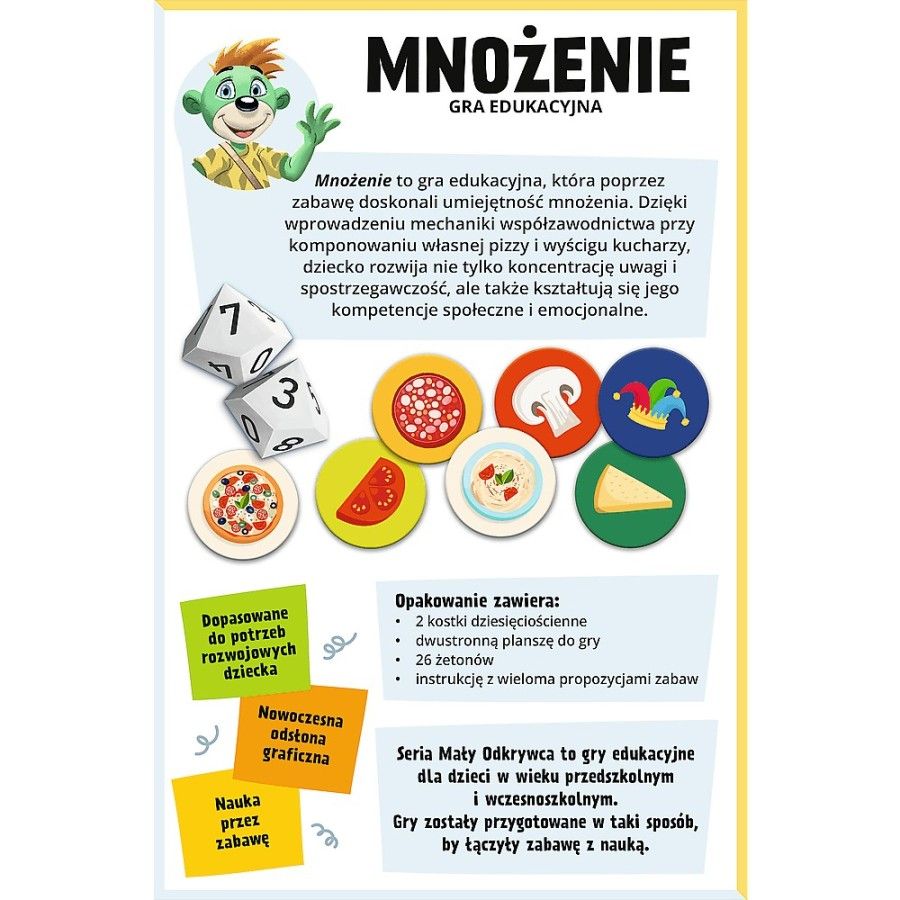 Trefl Gra Mnożenie Mały odkrywca