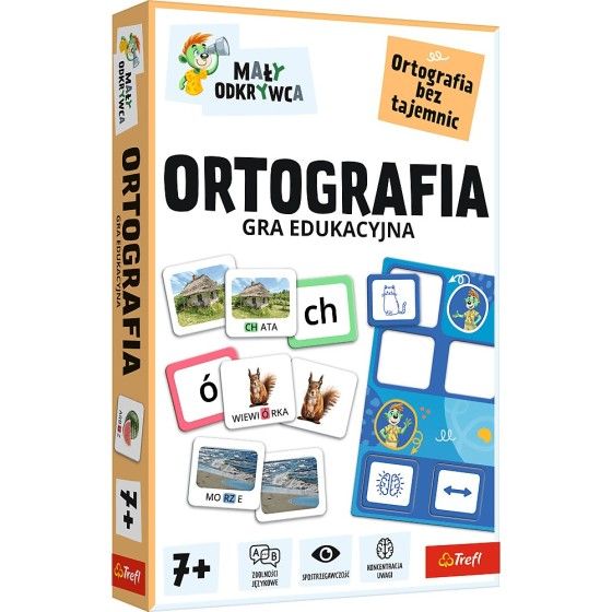 Trefl Gra Ortografia Mały odkrywca