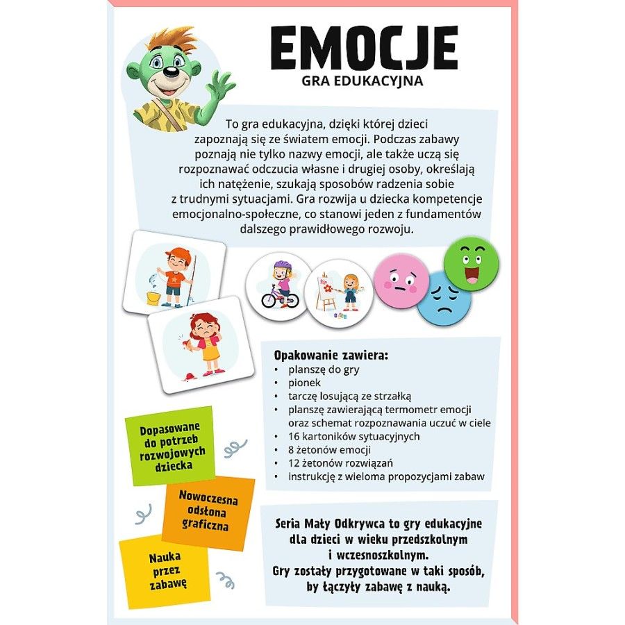 Trefl Gra Emocje Mały odkrywca