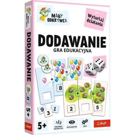 Trefl Gra Dodawanie Mały odkrywca