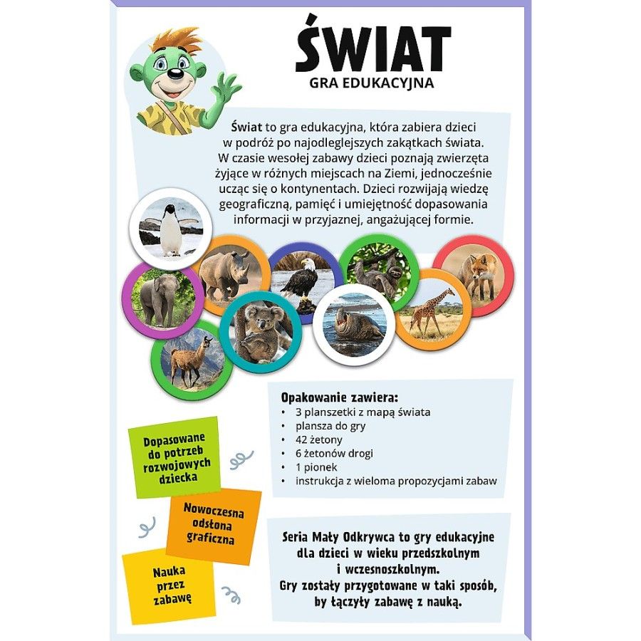Trefl Gra Świat Mały odkrywca