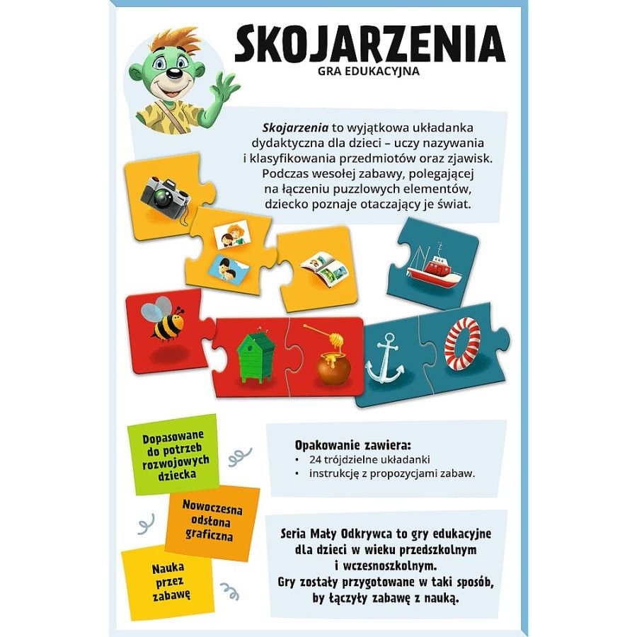 Trefl Gra Skojarzenia Mały odkrywca - 5900511028089