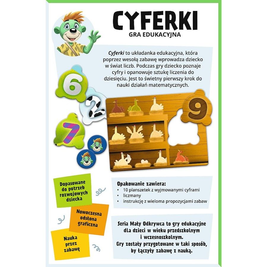 Trefl Gra Cyferki Mały odkrywca